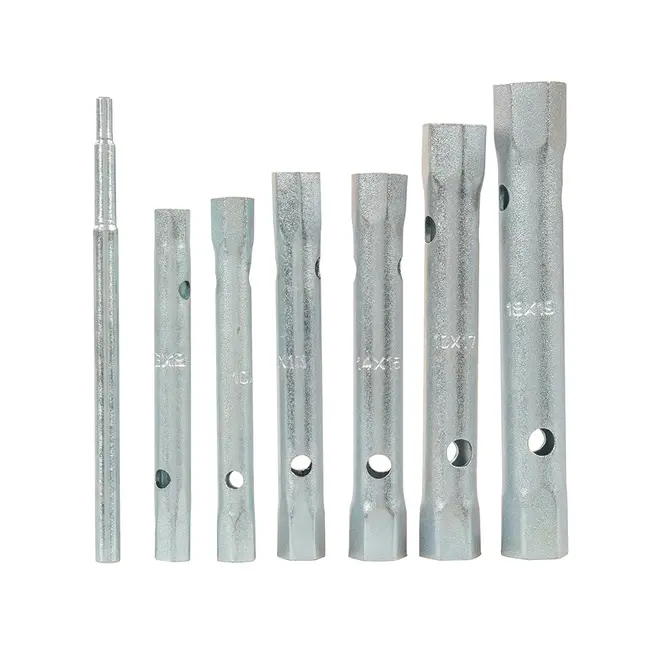 Silverline 6 delige metrische pijpsleutelset 8 - 19 mm