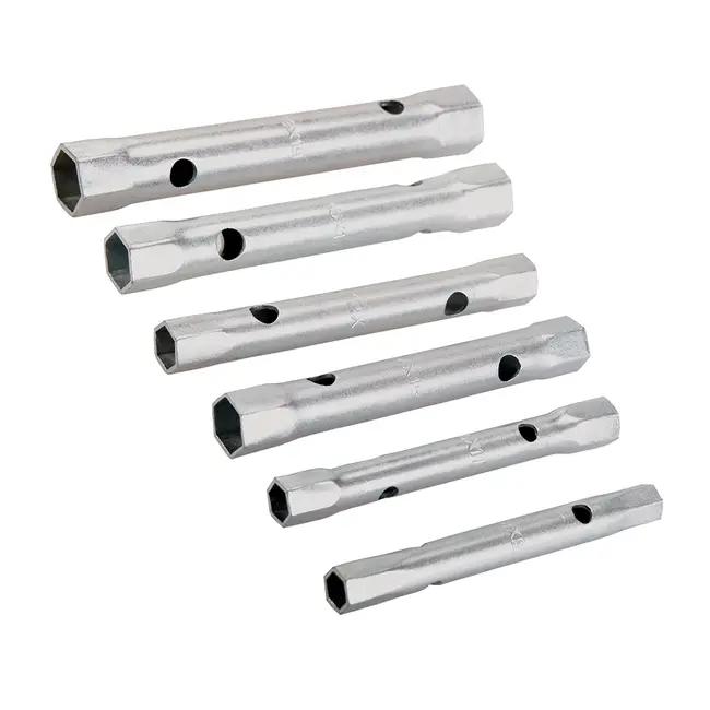 Silverline 6 delige metrische pijpsleutelset 8 - 19 mm