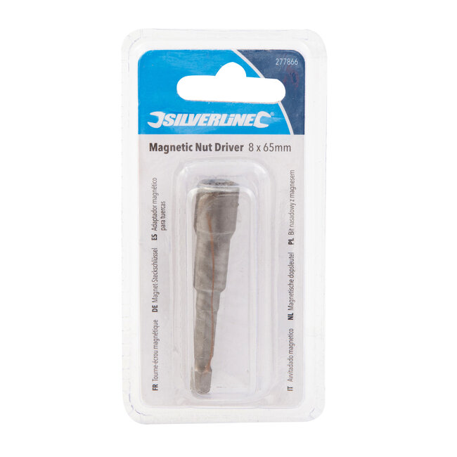 Silverline Magnetische dopsleutel 8 x 65 mm