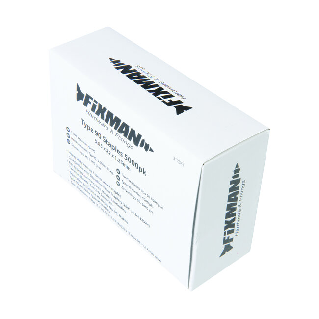 Fixman Type 90 nietjes - 22 mm - 5000 stuks