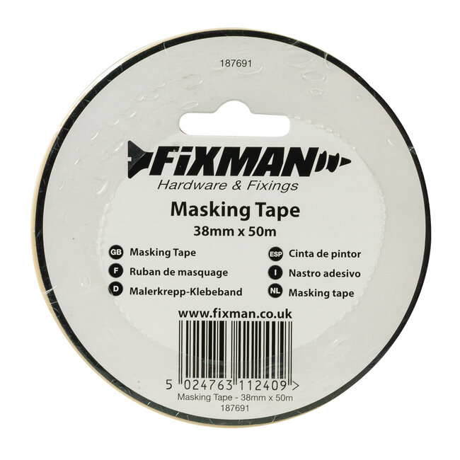 Fixman Afplaktape 38 mm x 50 meter