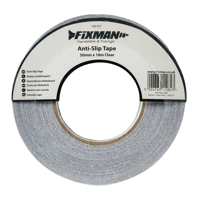 Fixman Antislip tape - wit - 50 mm x 18 meter