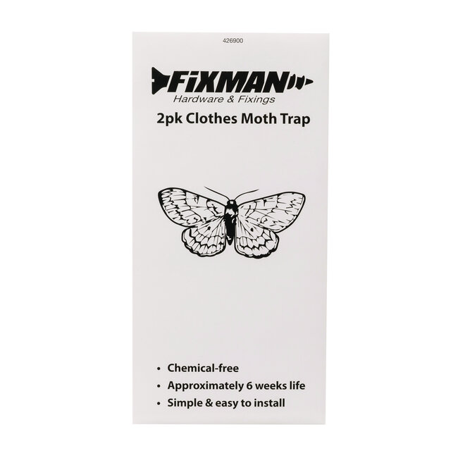 Fixman Kleding mottenval - 2 stuks