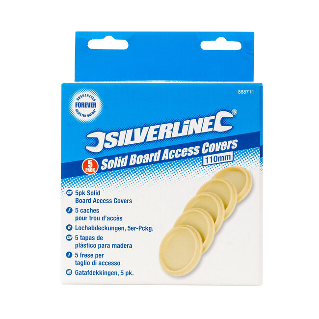 Silverline Gatafdekkingen - 110 mm - 5 stuks