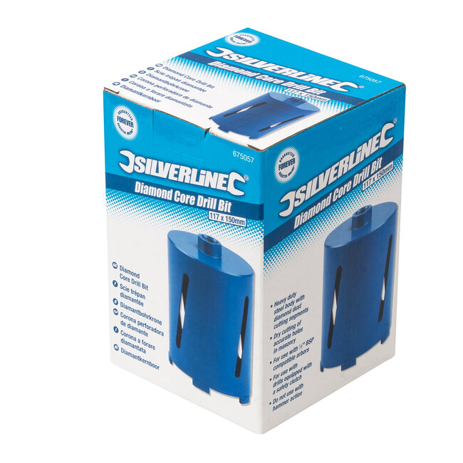 Silverline Diamant kernboor 117 x 150 mm
