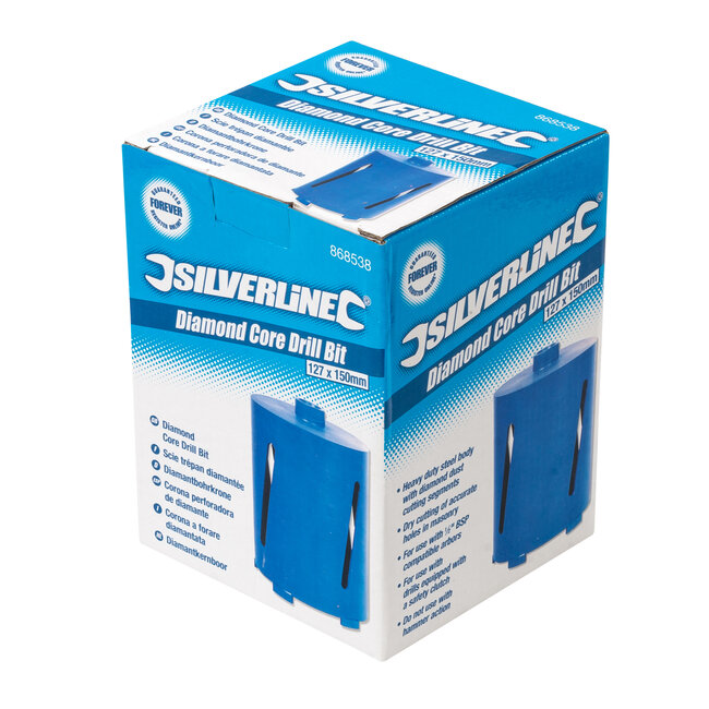 Silverline Diamant kernboor 127 x 150 mm