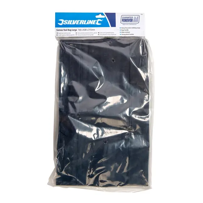 Silverline Grote canvas gereedschapstas 760 x 430 x 215 mm