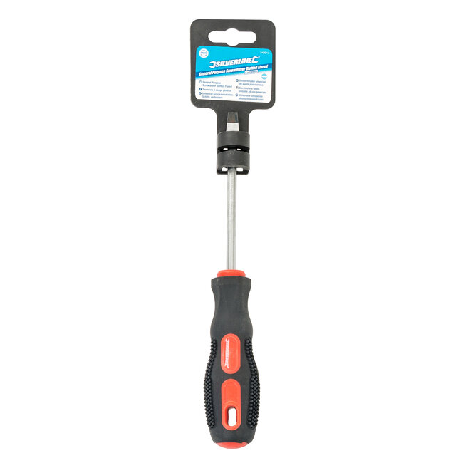 Silverline Universele uitlopende sleufschroevendraaier 6 x 38 mm