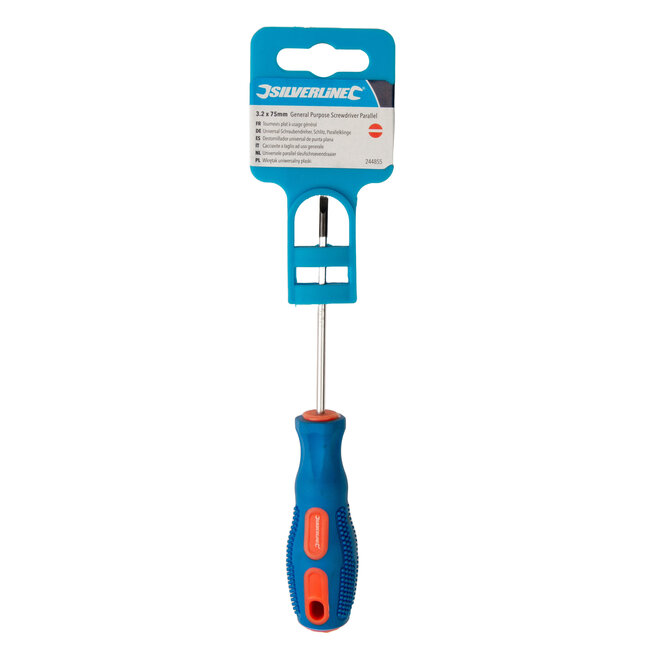 Silverline Universele parallel sleufschroevendraaier 3 x 75 mm