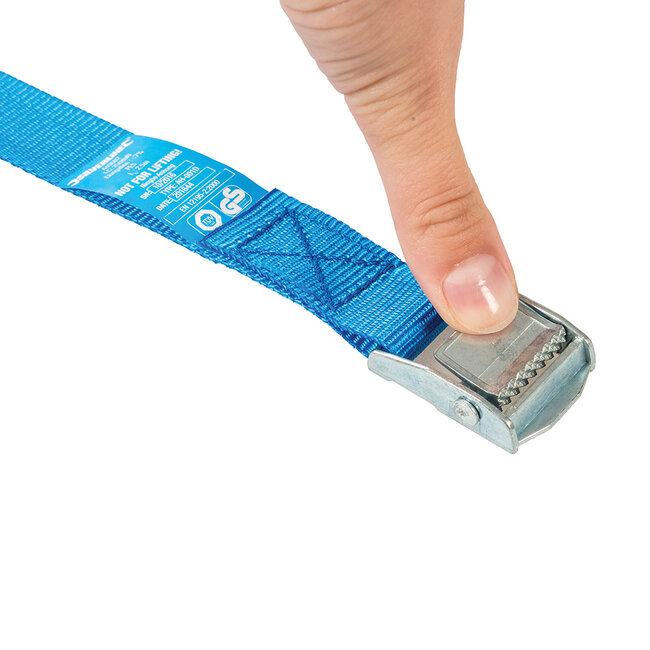 Silverline Riemen set met gespsluiting, 2,5 m x 25 mm, 2 pak 2,5 m x 25 mm