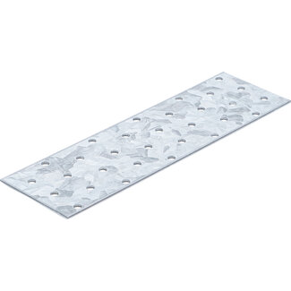 BGS Do it yourself Gaatjesstrip staal 200 x 60 x 2 mm