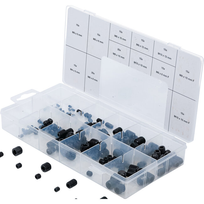 BGS Assortiment made-/inbusschroeven, 160 delig