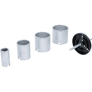 BGS technic Tegelgatzaagset 33 - 73 mm, 6 delig