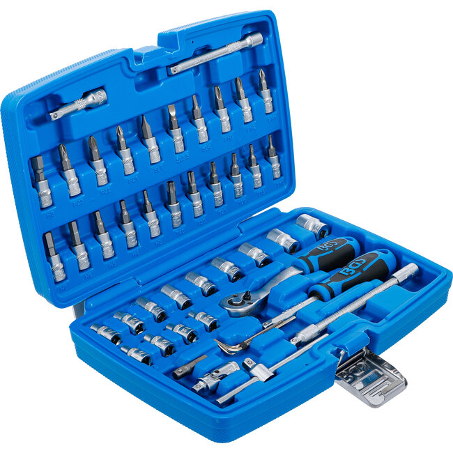 BGS Dopsleutelset 1/4" 46 delig