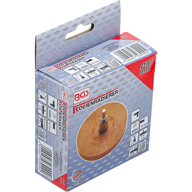 BGS Folieverwijderaar Ø 90 mm