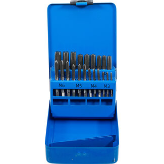 BGS technic Draadsnijtapset - M3 t/m M12 - 21 delig