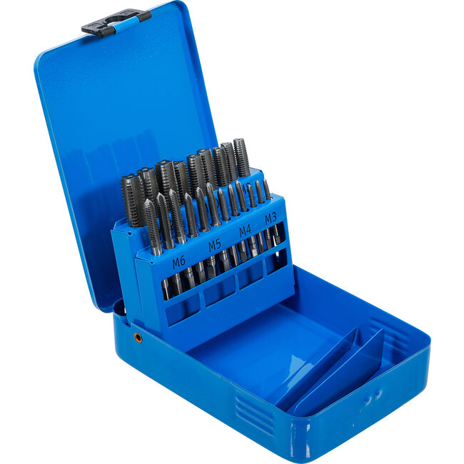 BGS Draadsnijtapset - M3 t/m M12 - 21 delig