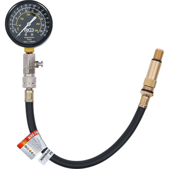 BGS Compressiemeter Benzine Motoren M14 + M18