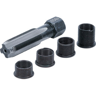 BGS technic Reparatieset voor vonk bougie schroefdraad M14 x 1,25 mm, 5 delig