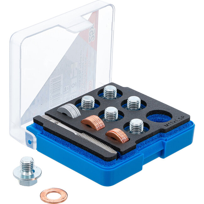 BGS Reparatieset voor olieaftap schroefdraad M11 x 1,5 mm
