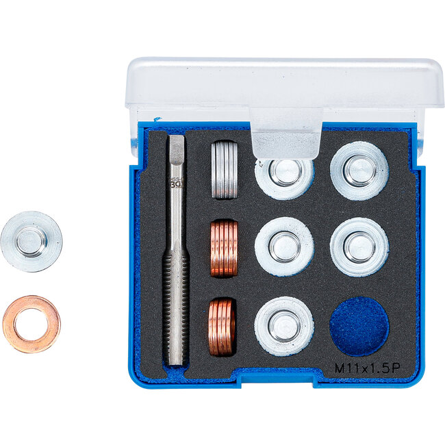 BGS Reparatieset voor olieaftap schroefdraad M11 x 1,5 mm