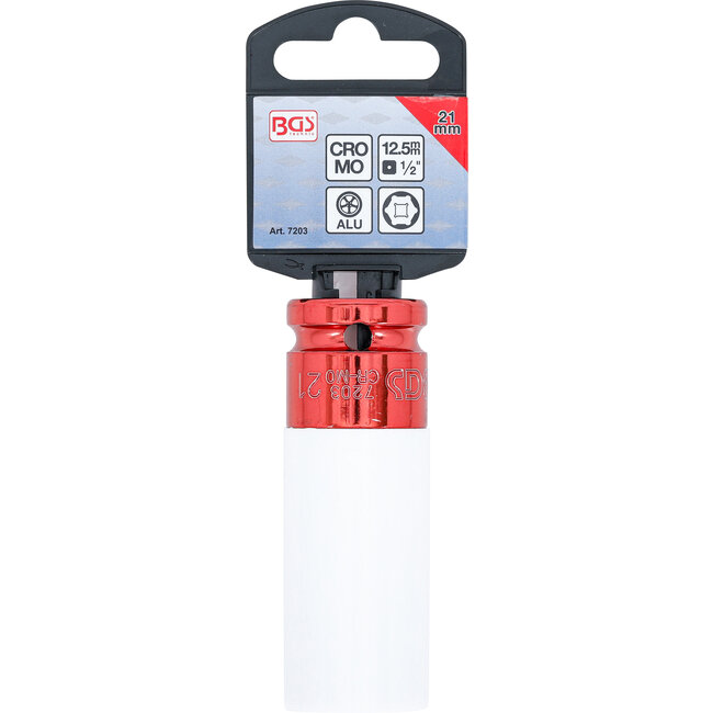 BGS Kracht wielmoerdopsleutel 1/2" 21 mm