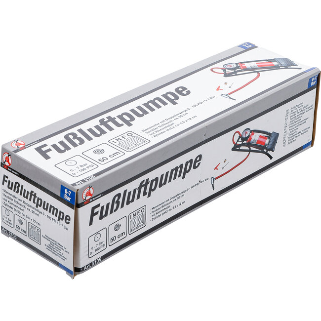 BGS Voetpomp 0 - 7 bar