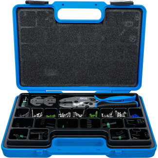 BGS technic Krimptangset met waterdichte steekverbinders 220 delig