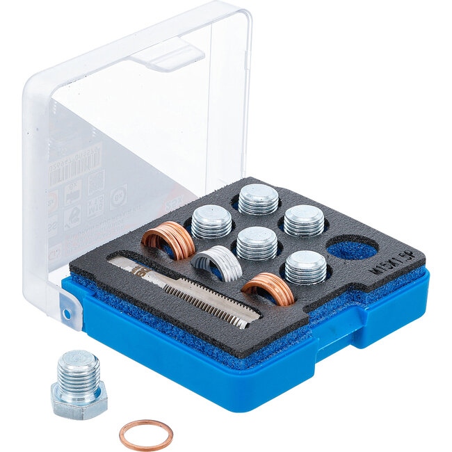 BGS Reparatieset voor olieaftap schroefdraad M15 x 1,5 mm