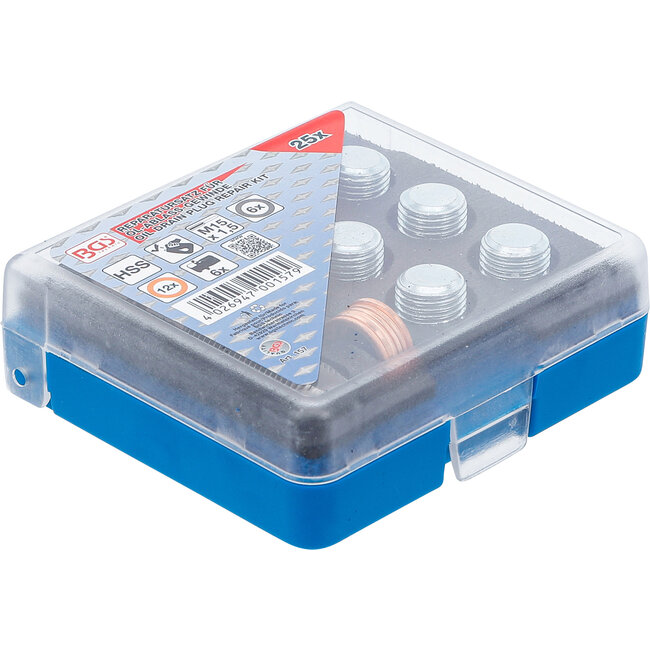 BGS Reparatieset voor olieaftap schroefdraad M15 x 1,5 mm