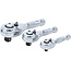 BGS Mini ratelsleutelset 1/4", 3/8" en 1/2", 3 delig