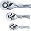 BGS Mini ratelsleutelset 1/4", 3/8" en 1/2", 3 delig