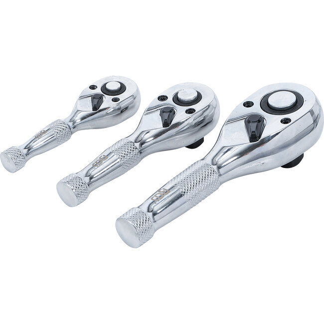 BGS Mini ratelsleutelset 1/4", 3/8" en 1/2", 3 delig