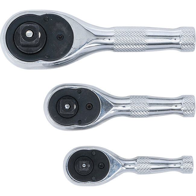 BGS Mini ratelsleutelset 1/4", 3/8" en 1/2", 3 delig