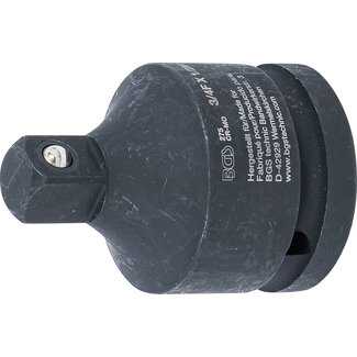 BGS technic Kracht dopsleuteladapter 3/4" - buitenvierkant 1/2"
