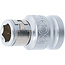 BGS Bitadapter met blokkeerkogel binnenvierkant 3/8" - binnenzeskant 5/16"