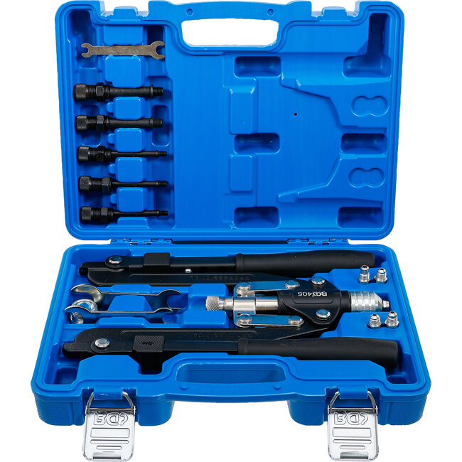 BGS Profi popnageltangset met lange arm 3,2 - 6,4 mm