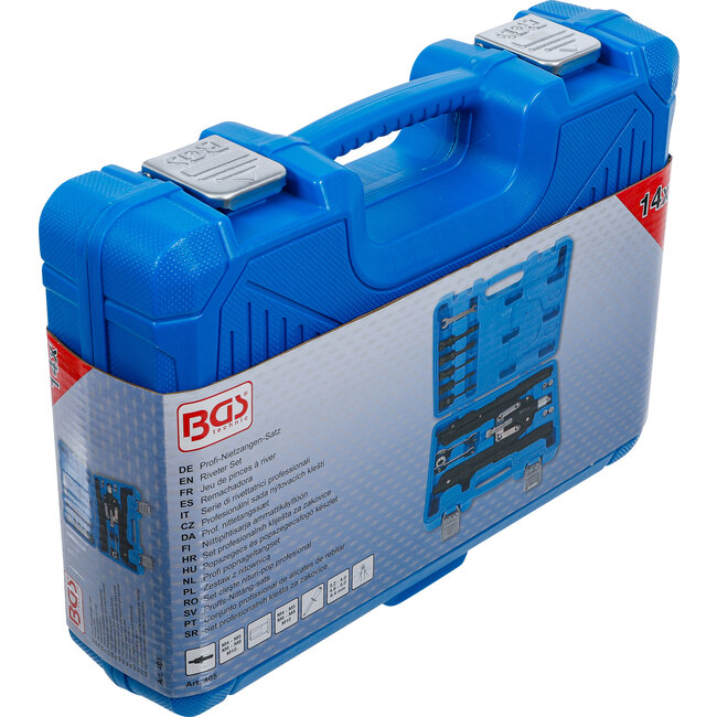 BGS Profi popnageltangset met lange arm 3,2 - 6,4 mm