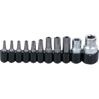 BGS Bitset Torx met boring, 11 delig