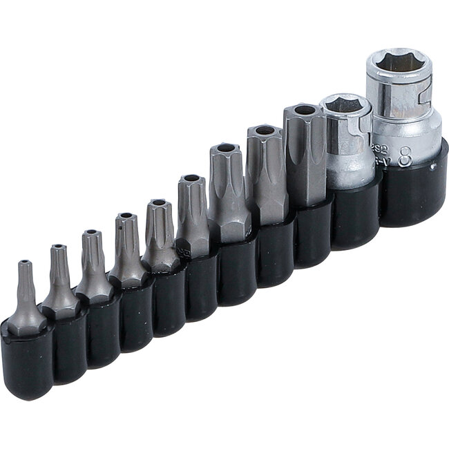 BGS Bitset Torx met boring, 11 delig