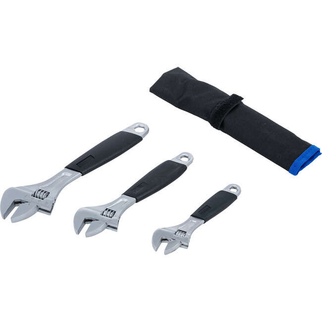 BGS Moersleutelset met kunststof softgreep 3 delig