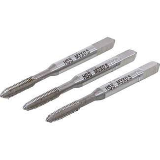BGS technic Draadsnijtapset voor-, middel- en nasnijder M3 x 0,5 3 delig