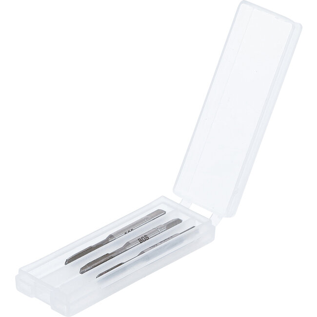 BGS Draadsnijtapset voor-, middel- en nasnijder M3 x 0,5 3 delig