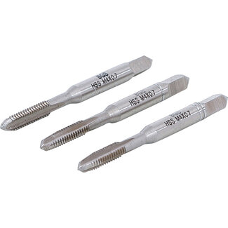 BGS technic Draadsnijtapset voor-, middel- en nasnijder M4 x 0,7 3 delig