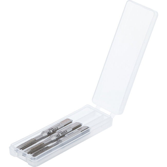 BGS Draadsnijtapset voor-, middel- en nasnijder M5 x 0,8 3 delig