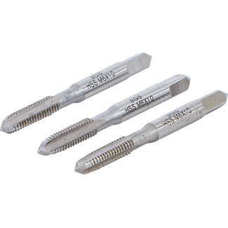 BGS technic Draadsnijtapset voor-, middel- en nasnijder M6 x 1,0 3 delig