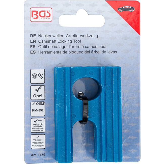 BGS Nokkenas afstelgereedschap voor Opel Astra, Corsa, Vectra