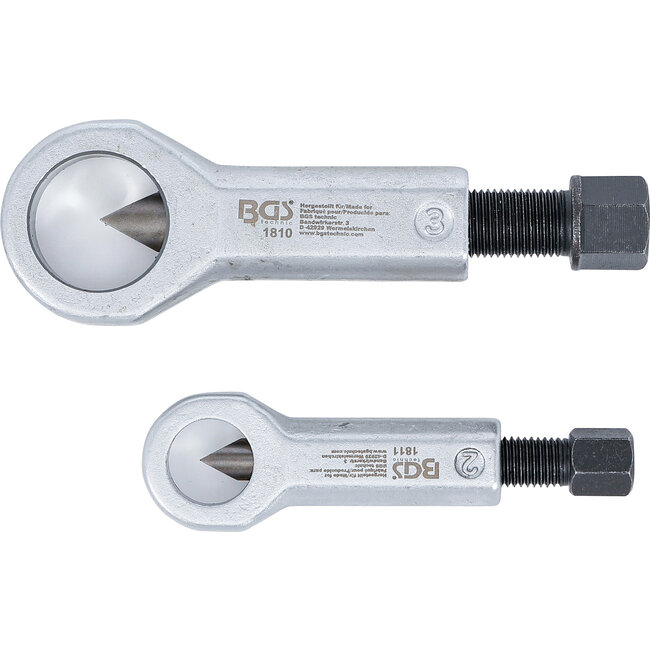 BGS Moerensplijterset 12 - 16 mm / 16 - 22 mm 2 delig