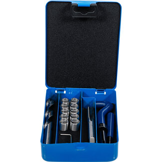 BGS technic Schroefdraad reparatieset M12 x 1,25 14 delig
