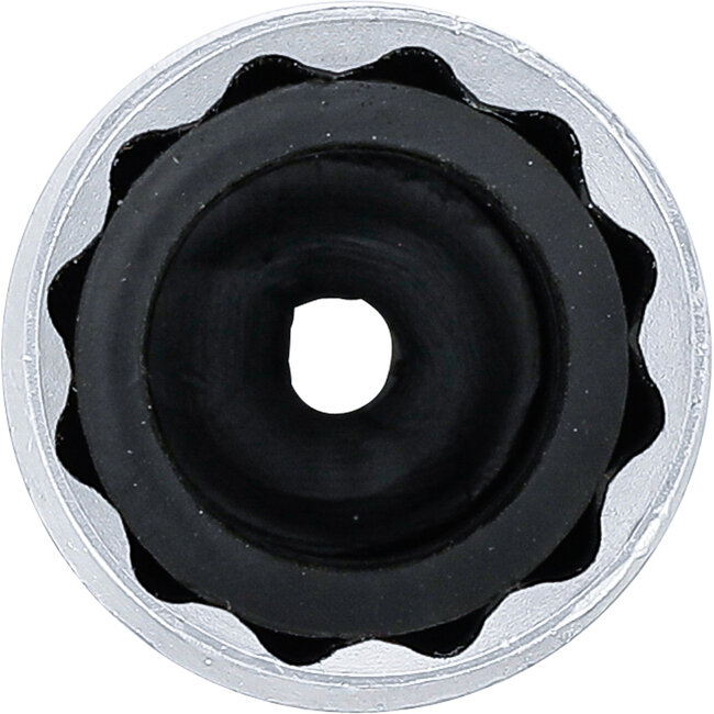 BGS Bougiedopsleutel met rubberring, twaalfkant 1/2" 21 mm